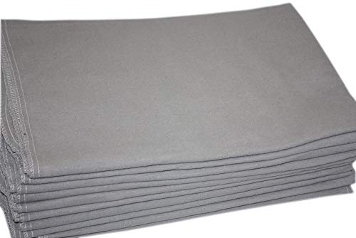 Kit de Capas para Para-lama e Protetores de Banco Automotivo em Algodão Natural Cinza Atlas, 6 peças