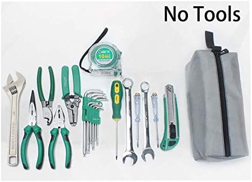 Pack Zipper utility waterproof canvas pouches /small screws nails tool organizer/mini nuts empty heavy duty Multipurpose bags/bolts and nuts