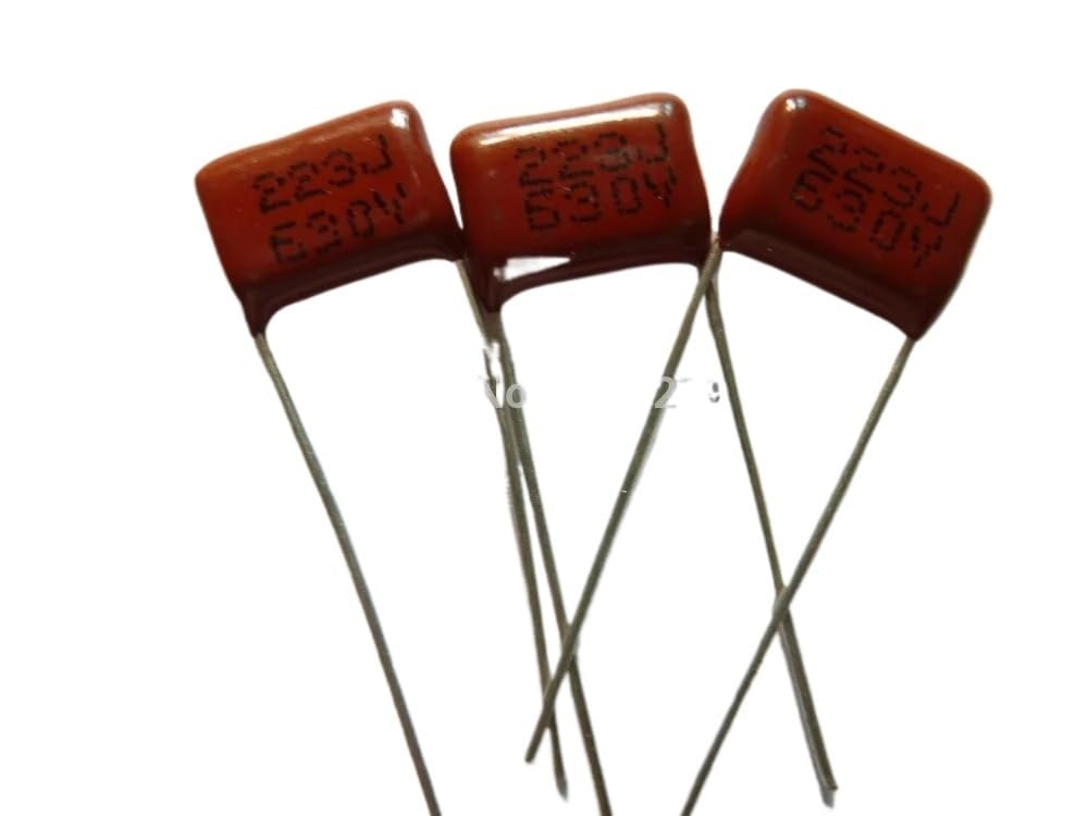ICXLPMC 100pcs CBB 223 630V 223J CL21 0.022uF 22nF P10 Metallized Polypropylene Film Capacitor