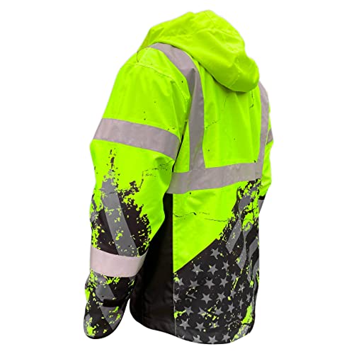 Image of SafetyShirtz SS360 ANSI Class 3 Type R Graphic Hoodie