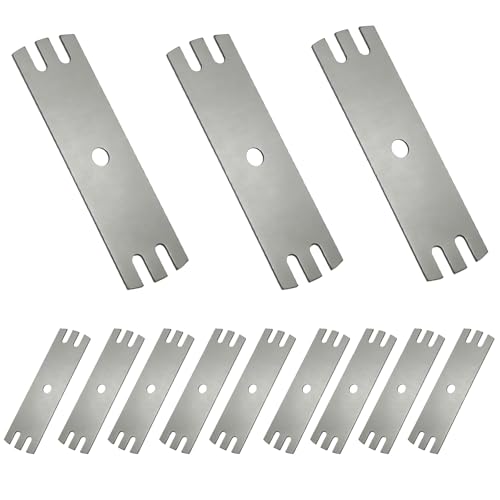 YESIDEA 781-0080 Edger Blade 8.93 inch 12 Pack, Replacement Edgers Lawn Mower MTD 781-0080, 781-0080-0637, 787-01503, 981-0080 by YESIDEA - Used condition - US$31.49