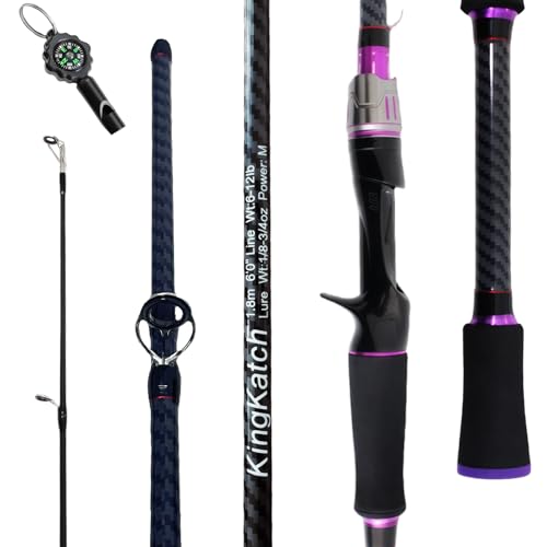 KingKatch Carbon-Fiberglass Fishing Rod