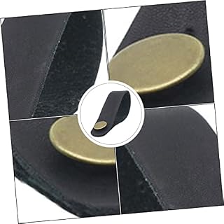 Milisten Adaptateur De Cravate En Cuir De Cuivre Noir/Anti Poupée Sangle De Guitare Électrique Unique Ukulélé Bouton… - Les Beatles, Paul McCartney, John Lennon, RIngo Starr, George Harrison Milisten Adaptateur De Cravate En Cuir De Cuivre Noir/Anti Poupée Sangle De Guitare Électrique Unique Ukulélé Bouton… – Image 3
