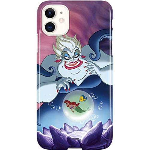 Skinit Lite Phone Case Compatible With Iphone 11 - Officially Licensed Disney Ursula Ariel And Flounder Design Yellow #TOP17