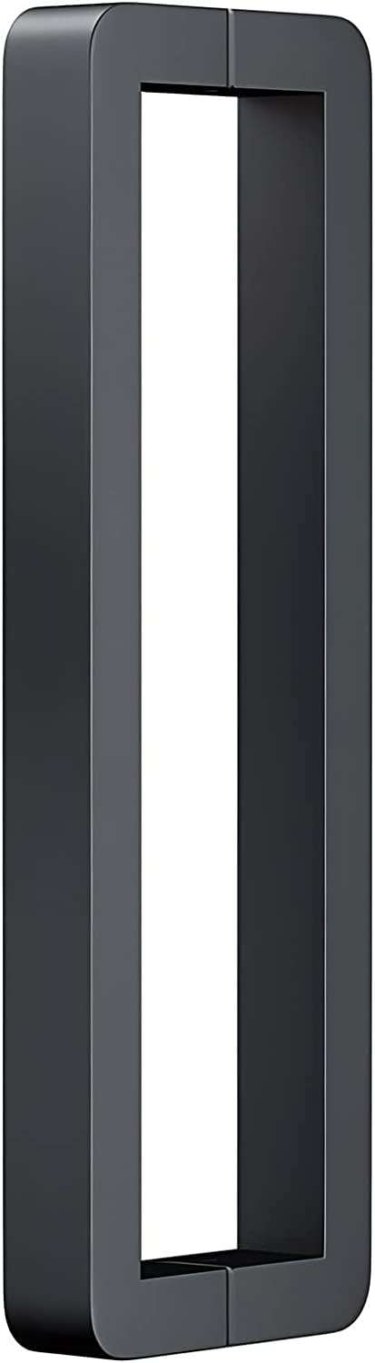 CWCQGH Sliding Door Handle Stainless Steel Tube Door Handle, Sliding Push-Pull Rod Handle, Suitable for Office,Gray-92.5cm/36.4in