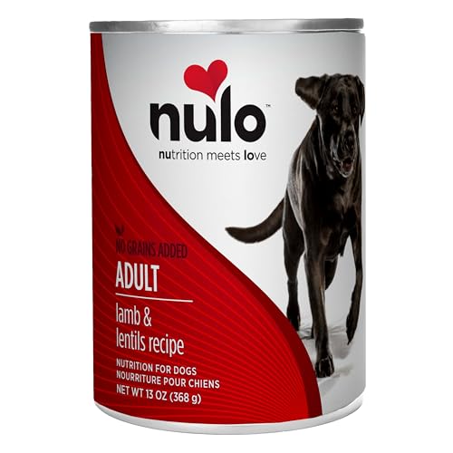 Image of Nulo Grain-Free Lamb & Lentils Recipe Adult Wet Canned Dog Food, 13 Ounce, 12 Cans