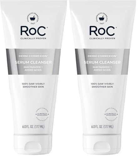 RoC Retinol Correxion Deep Wrinkle Serum Cleanser 6oz (Pack of 2)