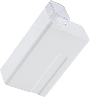 Mobestech Garrafa De Lavanderia Jarros De Meio Galão Recipiente De Amaciante De Tecido Recipiente De Lavagem Conveniente Sub Garrafa Loção De Gel De Sílica Suprimentos De Lavanderia Branca