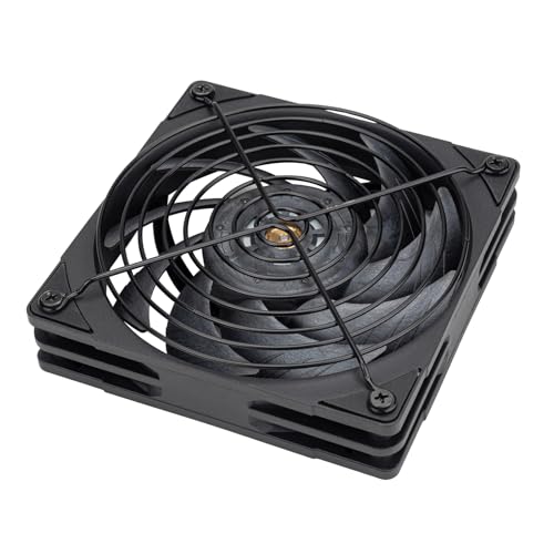 Image of Silverstone Technology FHS120 24V - 24V 120mm High-Performance PWM Industrial Fan with Powerful 110 CFM Airflow, SST-FHS120-24V