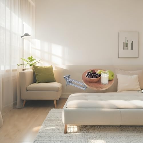 Table rabattable murale pour optimiser une petite cuisine encombrée