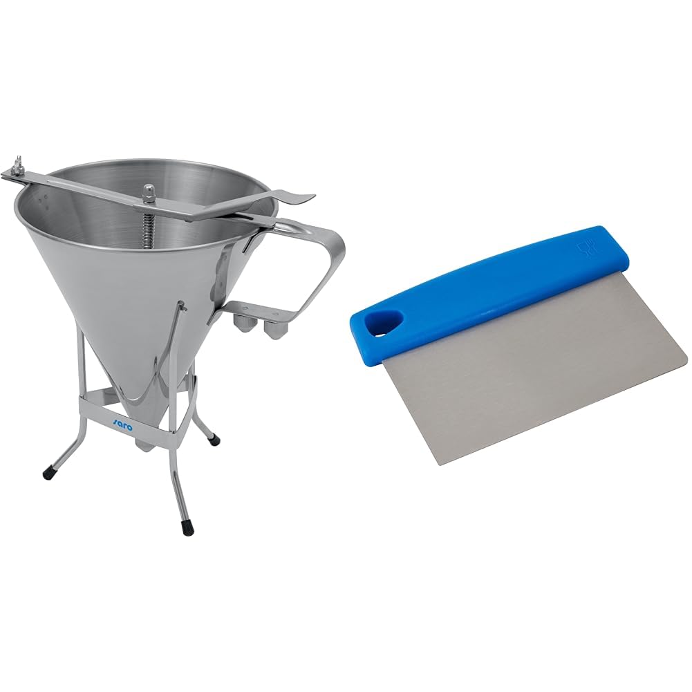 SARO - Embudo para porciones modelo PT-3. + Saro Cortador de masa modelo TS-160