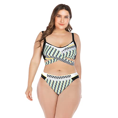 Bikini à rayures CLSDRZC pour sculpter la silhouette au bord de l'eau