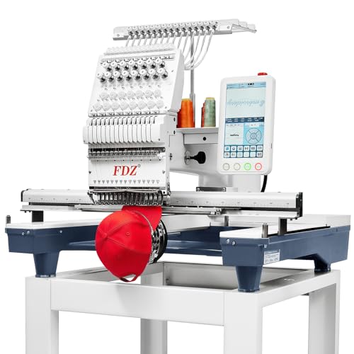 Embroidery Machine with 15 Needles,14