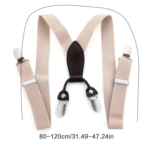 Fashionable Kids Suspenders Adjustable Elastic Band Work Suspenders Belt For Daily Play Dresses Metal Clasp Baby3