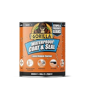 Gorilla Waterproof Coat & Seal Black 473ml