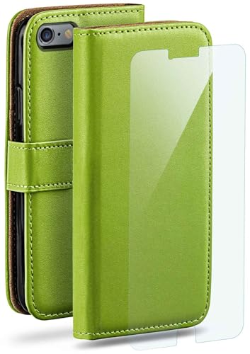 Etui iPhone 6 vert anti rayure kit protection 360 integrale avec film