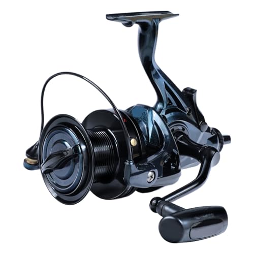 Moulinet de pêche traîne en eau salée bobine complète 9000 à 12000