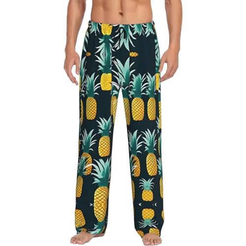 Pantalon de pyjama ananas taille M : finis les bas de nuit serrés qui tiennent chaud