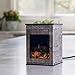 Candle Warmers ETC. Illumination Fragrance Warmer- Light-Up Warmer for Warming Scented Candle Wax Melts and Tarts or to Freshen Room, Grey Hearthstone