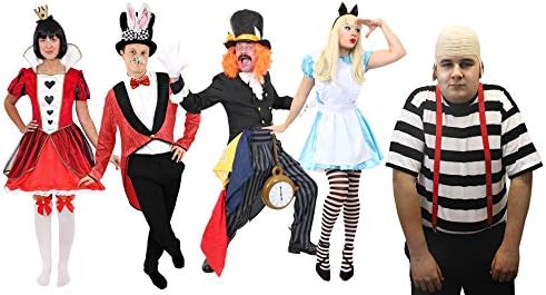 TWEEDLE DUM/DEE Costume Set (Alice In Wonderland / Tweedle Dee / Tweedle Dum) - Baby, Kids, Teen, And Adult Sizes - Italia - Foto 6
