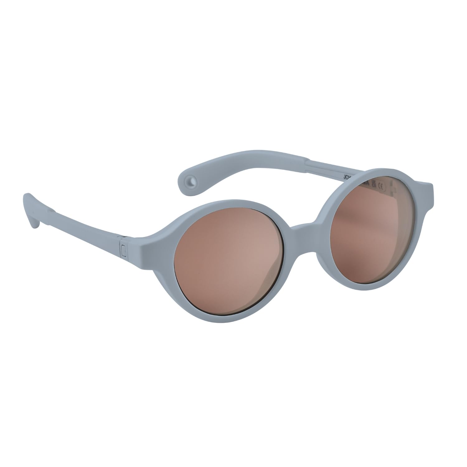 BÉABA, Baby Sunglasses 9-24 Months, 100% UV Protection - CAT 3, Side Protection, Optimal Comfort, 360° Adjustable Temples, Pebble