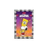 F1 Las Vegas Grand Prix Unisex Peanuts Magnet, Multi, One Size