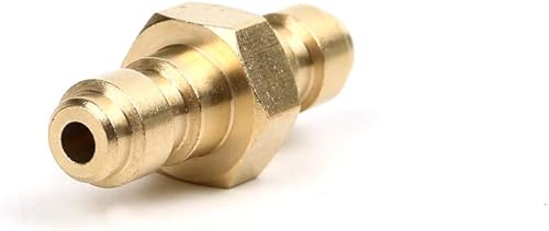Adaptador universal de acoplamiento de desconexión rápida macho doble macho de 0.315 in tapón de llenado macho Nipple Air Tool Accesorios para PCP