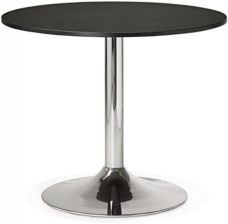 Paris Price – Design Side Table "Vanta 90 cm Black & Silver