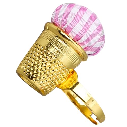 HOODANCOS Daily Use Pin Cushion Reusable Thimble Finger Protector for Sewing and Embroidery Compact and Durable Sewing Tool Convenient Needle Holder for Crafts