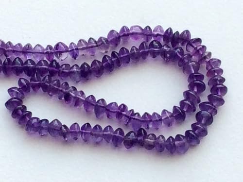 Améthyste violette 5 brins pour l'enfilage de perles - 3