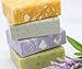 Organic Luxury Handmade 4 Bar Soap Gift Set by KEOMI NATURALS - HIGHLY REQUESTED CHRISTMAS GIFT -Gift Boxed & Ready to Give - PAMPER THEM w/LUXURY WHILE LIFTING THEIR SPIRITS