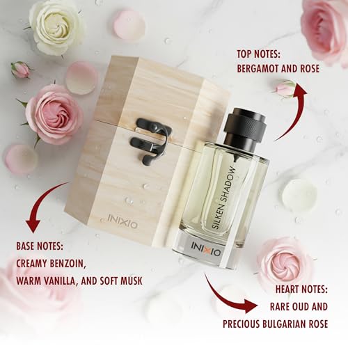 Image of Silken Shadow - Premium Long-Lasting Unisex Perfume | 50ml Ext de Perfume | Inixio