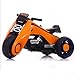 Lihgfw 3-9 Ans sécurité Enfant Moto électrique garçon Tricycle bébé Femme de Charge Voiture Jouet Peut asseoir Les Grandes/Petites (Color : Orange, Taille : Large Double Drive)