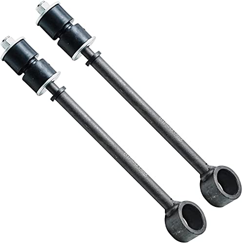 Image of Detroit Axle - 4WD Rear Shocks Kit for 1985-1997 Ford F-250, 1997 F-250 HD, 2 Shock Absorbers Assembly 2 Sway Bar End Links Replacement - 4pc Set