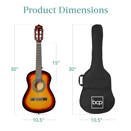 Best Choice Products SKY5208 30In Kids Acoustic Guitar Beginner Starter Kit thumb #6