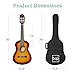 Best Choice Products 30in Kids Acoustic Guitar, All-in-One Beginner Starter Kit w/Strap, Case, Extra Strings, Rosette Inlay - Sunburst