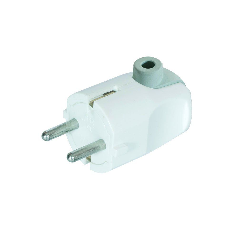 Spina Schuko Angolare Illuminata 230V 16A – VONLIS – Bianca O Nera Per Interni - Foto 5