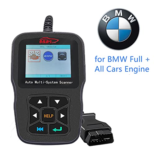 OBDS OBD2 Scanner, 2in1 OS801 BMW Full Diagnostic Tool and Car Scanner Diagnostic for All Cars, OBD BMW ODB2 OBD1 Scanner for Car Scan Tool, Auto Vehicle Car Code Reader for car After 2002