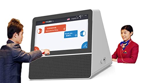 Traducteur vocal bidirectionnel 53 langues WiFi instantané pour voyage et réunion