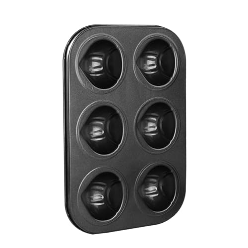 Generisch Muffinpfanne - Kohlenstoffstahl -Muffinschale | Robustes Nicht-Stick-Cupcake Pan | Langlebige Cupcake -Tablett Für Kochen Von Alltags -Kochfamilien Abendessen | Muffin- Und Cupcake -Pfannen