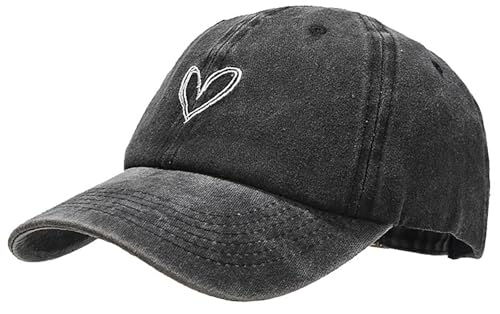 Image of XYIYI Vintage Washed Distressed Baseball Cap Adjustable Cotton Dad Hat for Women Men
