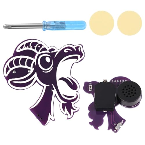 BTFO Generador de Ruido Cabra Chillona Broma, Apariencia Cabra Chillona Morada con 8 Sonidos de Gritos Interesantes Ideal para Bromistas Ideal para Fiestas Escolares y en Casa