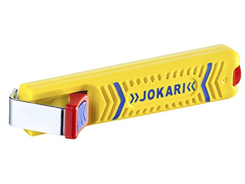 JOKARI®original T10160 Kabelmesser Secura Nr.16, zum Abisolieren von Rundkabel (z.B.NYM/NYY) 4 bis 16mm Ø, Art.Nr.10160