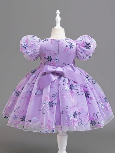 Image of TAGAS Girls' Princess Dress || Girl Frock || BirthdayDress Babygirls| (KD-65) Knee-Length
