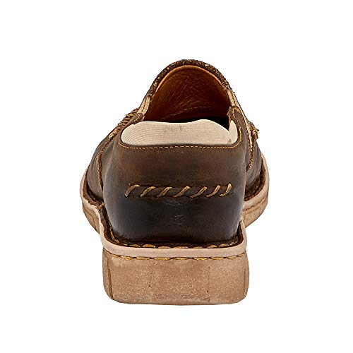 Tony Lama Women's Magdalena Mocha Shoes Moc Toe Brown 9.5 M3