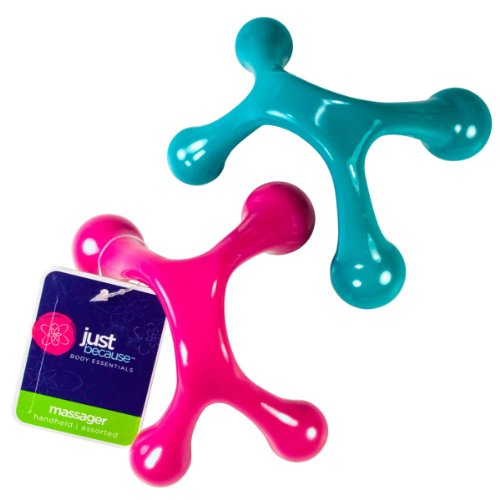 Just Because 9322 Hand Held Massager Assorted Colors