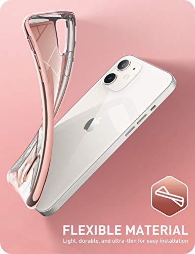 Image of i-Blason Back Cover For iPhone 12 /12 Pro (Poly Carbonate | Marble)