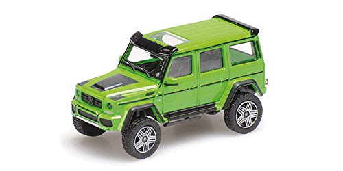 paul's model art gmbh Minichamps 870037202 - Mercedes Benz G 500 4X4² Green 2016 - Scala 1/87 - Modello da Collezione