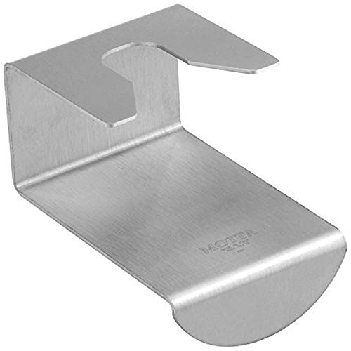 Motta Angled Tamping Stand for Coffee Machine, Stainless Steel