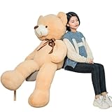 ♥ El amor a primera vista es el amor a primera vista que da a nuestros grandes y encantadores osos osos de peluche a la gente que amas en tu vida. ¡Con la piel más suave, nuestro oso es un compañero de cama ideal y el mejor amigo!
